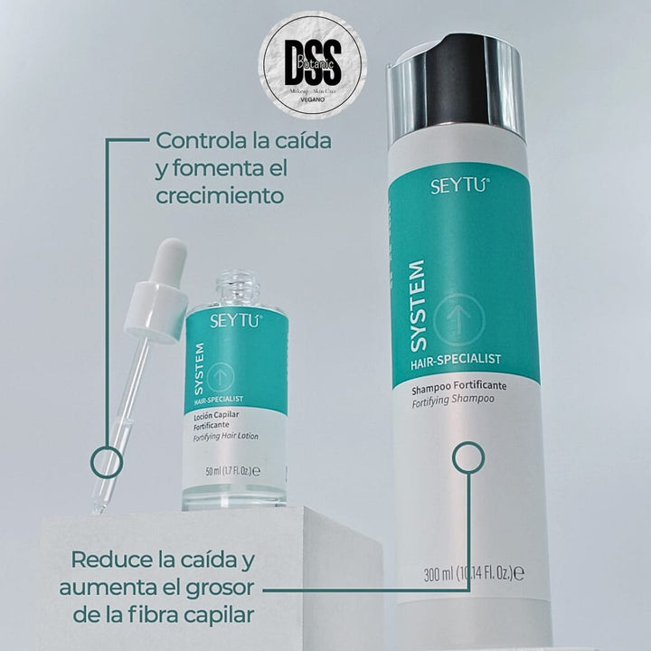 System Hair-Specialist / Shampoo fortificante + Loción capilar