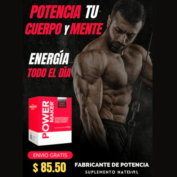 POWER MAKER MUSCULOS TONIFICADOS